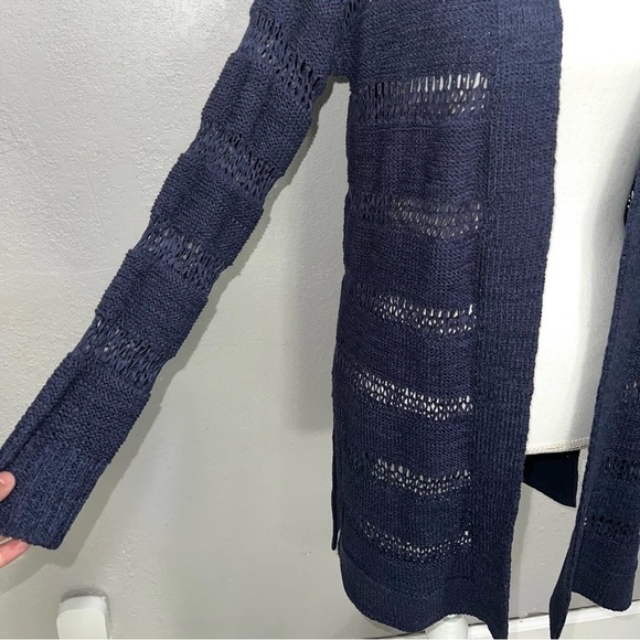 Old Navy Blue Open Front Cardigan - Picture 4 of 8